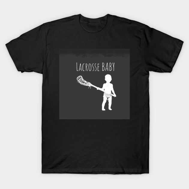 Lacrosse baby T-Shirt by mursart68